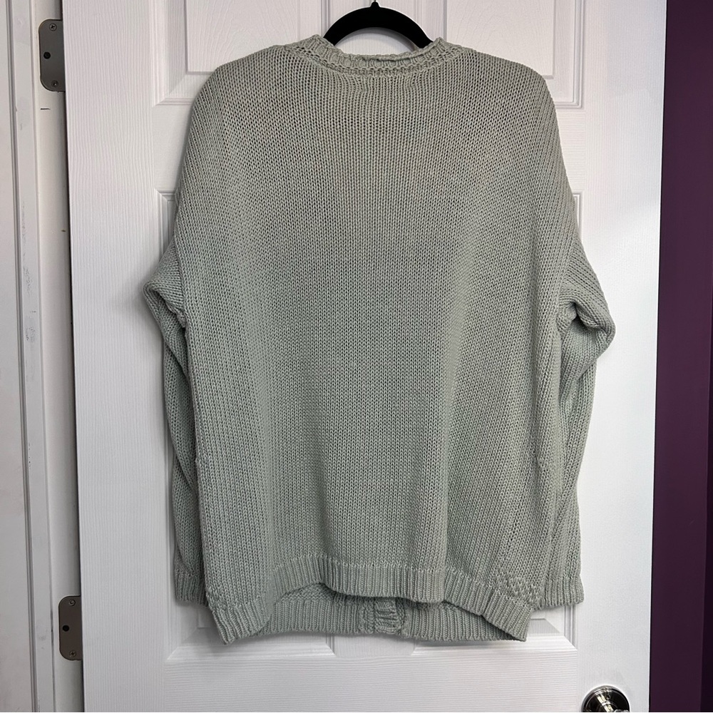 Vintage Woods & Gray Cable Knit Cardigan - Picture 5 of 6